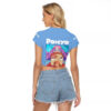 Ponyo Studio Ghibli Raglan Cropped T Shirt Anime 2