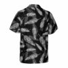 Raven Feather Pattern Goth Hawaiian Shirt 1.png