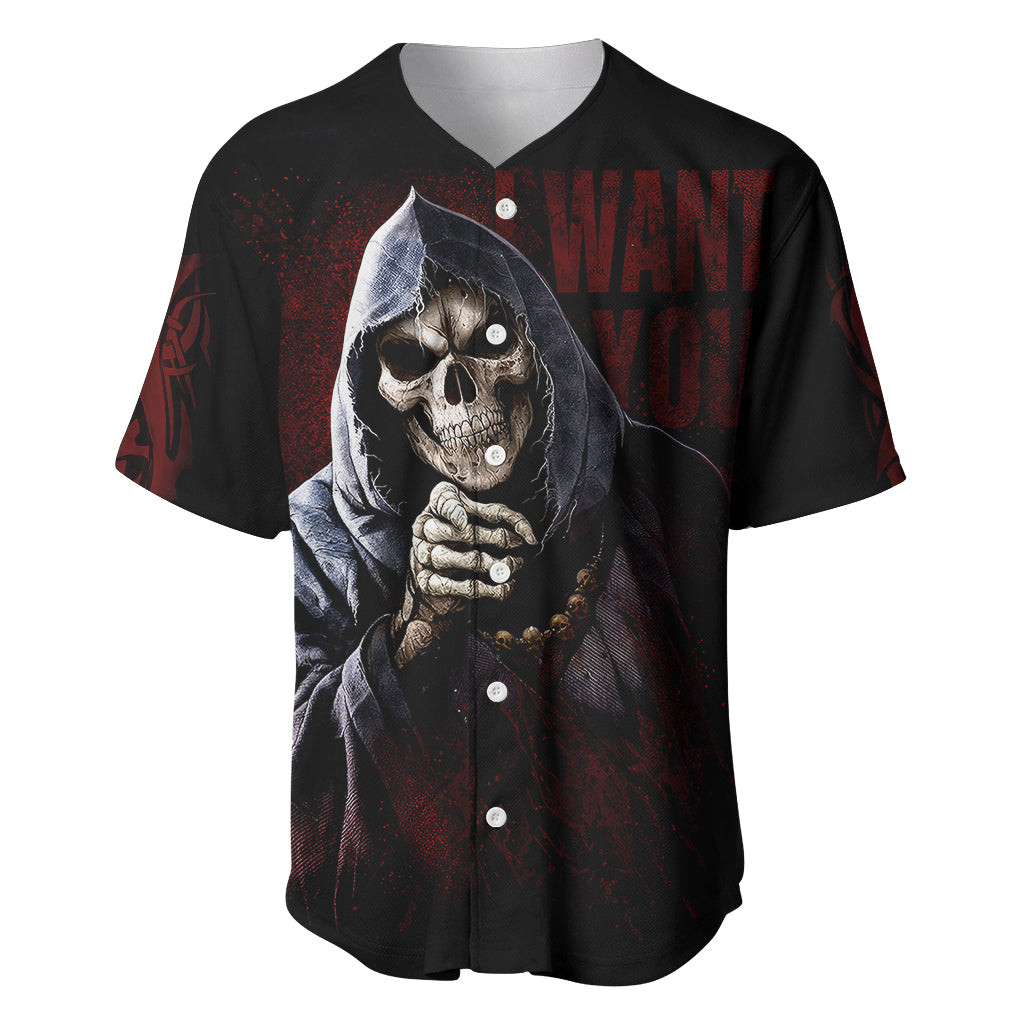 Reaper Baseball Jersey Uncle Death Angel Peace Skull 2
