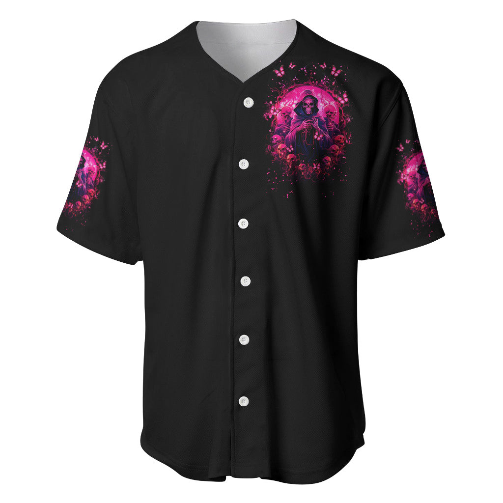 Reaper Skull Baseball Jersey Im A Good Person But Dont Give Me A Reason To Show My Evil 3