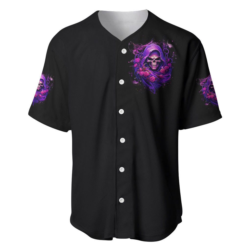 Reaper Skull Baseball Jersey Im Not Anti Social Im Just Not User Friendly 3