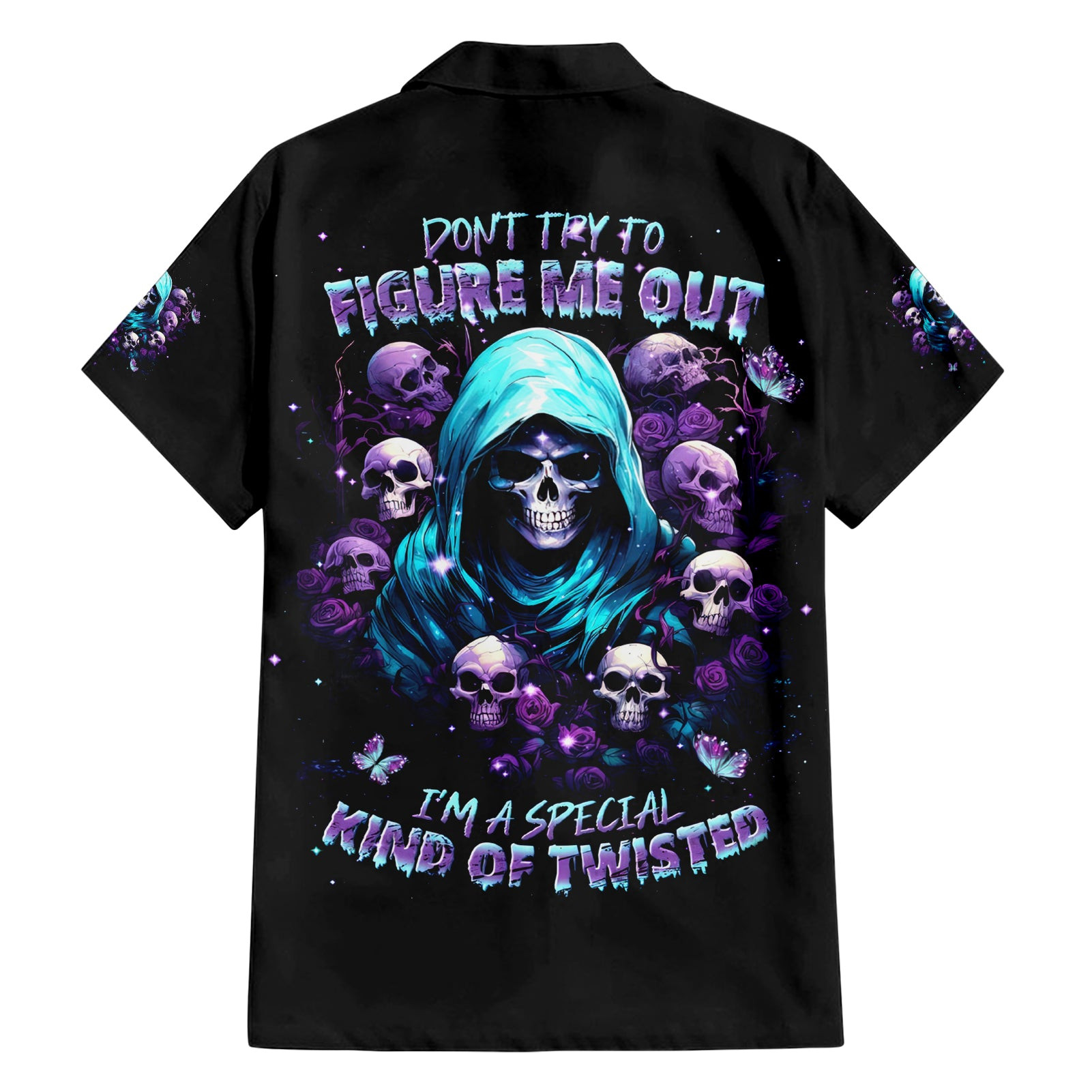 Reaper Skull Hawaiian Shirt Dont Try To Figure Me Out 1.jpg