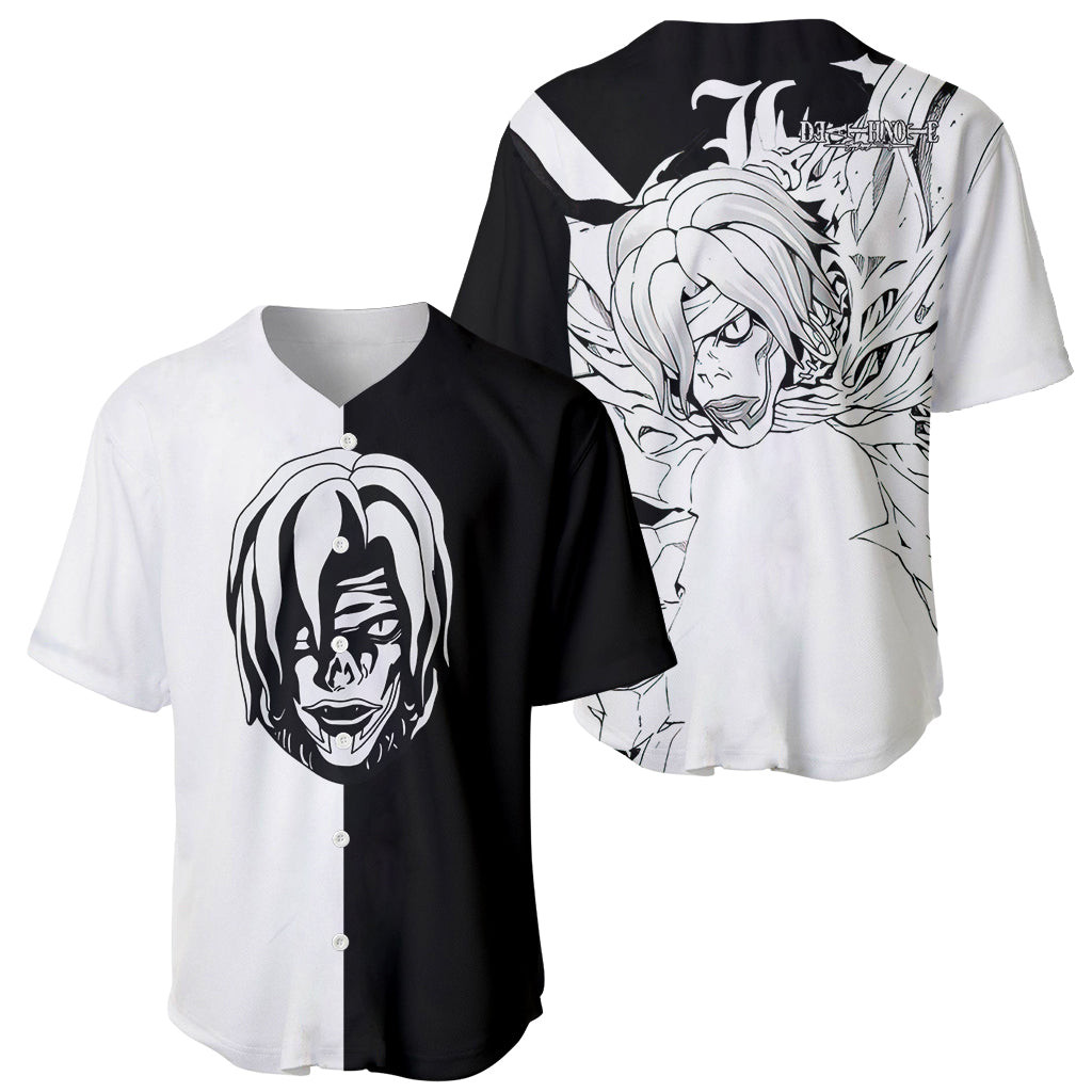 Rem Baseball Jersey Death Note Anime 1