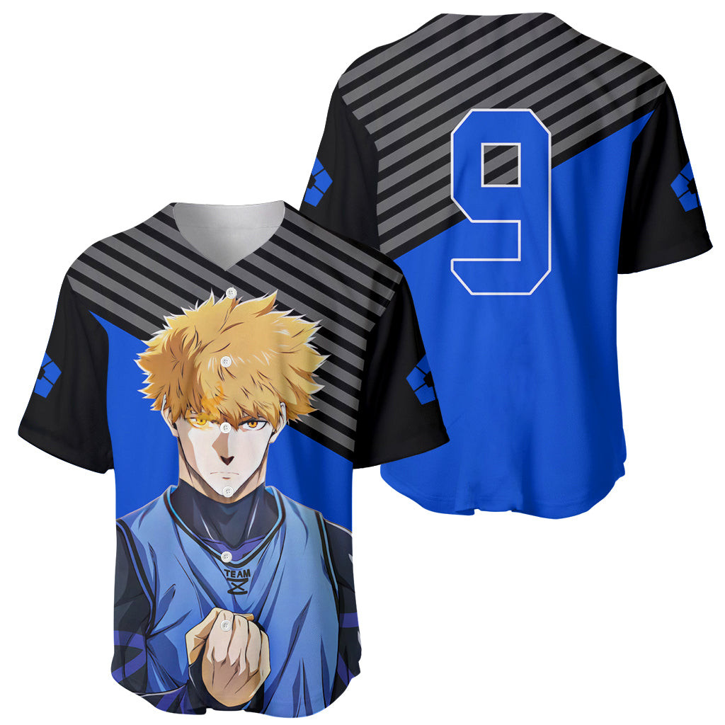 Rensuke Kunigami Blue Lock Baseball Jersey Anime 1