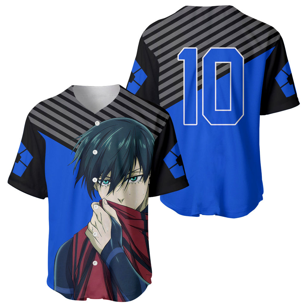 Rin Itoshi Baseball Jersey 1