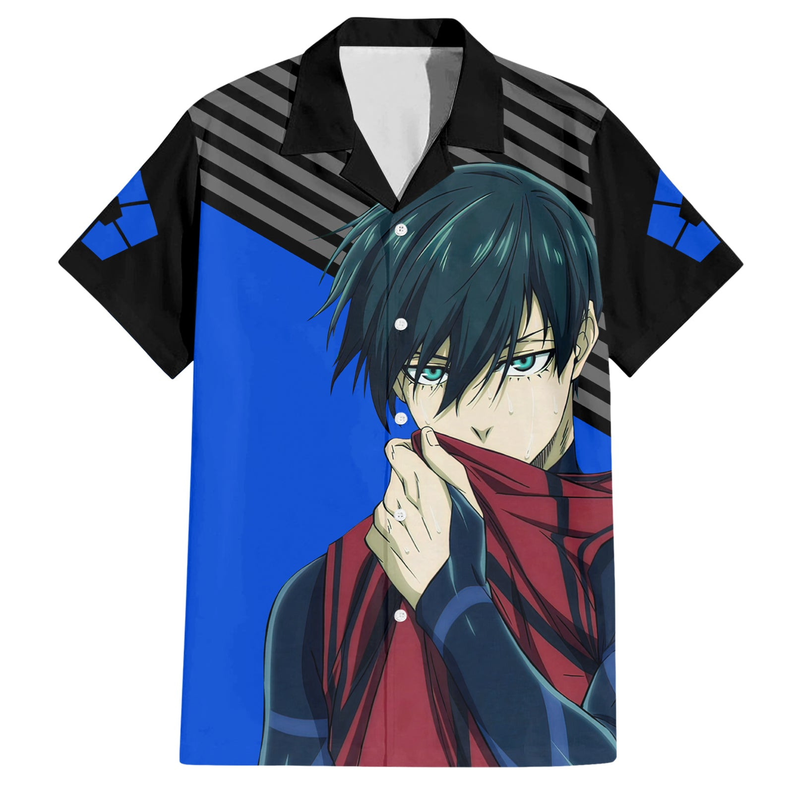 Rin Itoshi Hawaiian Shirt 1.jpg