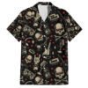 Rock And Roll Skull Pattern Design Hawaiian Shirt 1.jpg