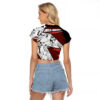 Ryomen Sukuna Jujutsu Kaisen Raglan Cropped T Shirt Anime Mix Manga 2