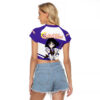 Sailor Saturn Sailor Moon Raglan Cropped T Shirt Anime 2