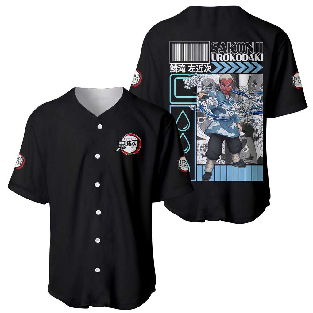 Sakonji Urokodaki Demon Slayer Baseball Jersey Japan Anime 1