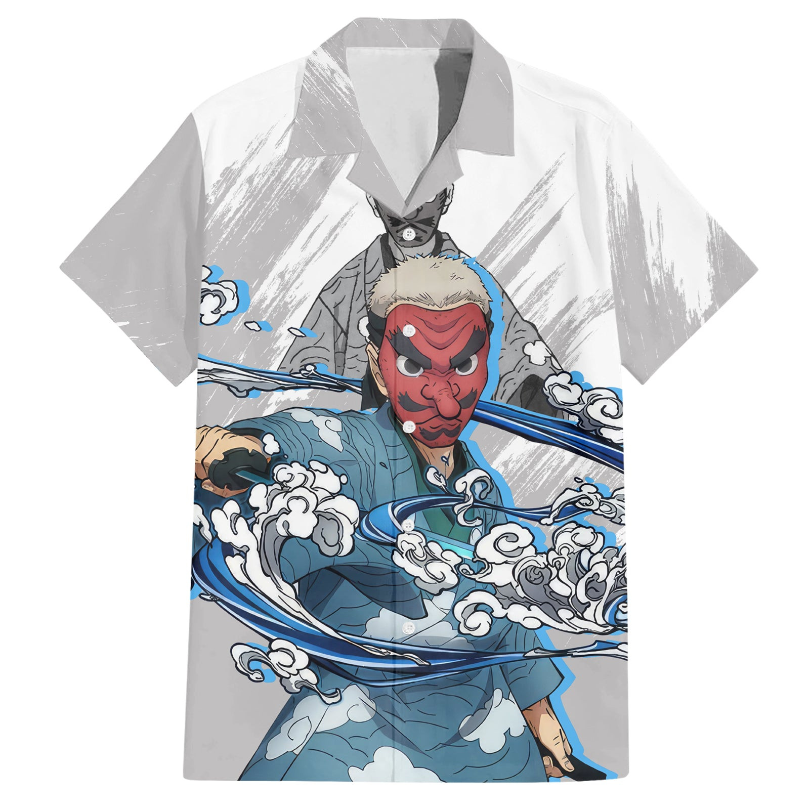 Sakonji Urokodaki Hawaiian Shirt Demon Slayer 1.jpg