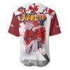 Sakura Haruno Dragon Ball Baseball Jersey Anime 3