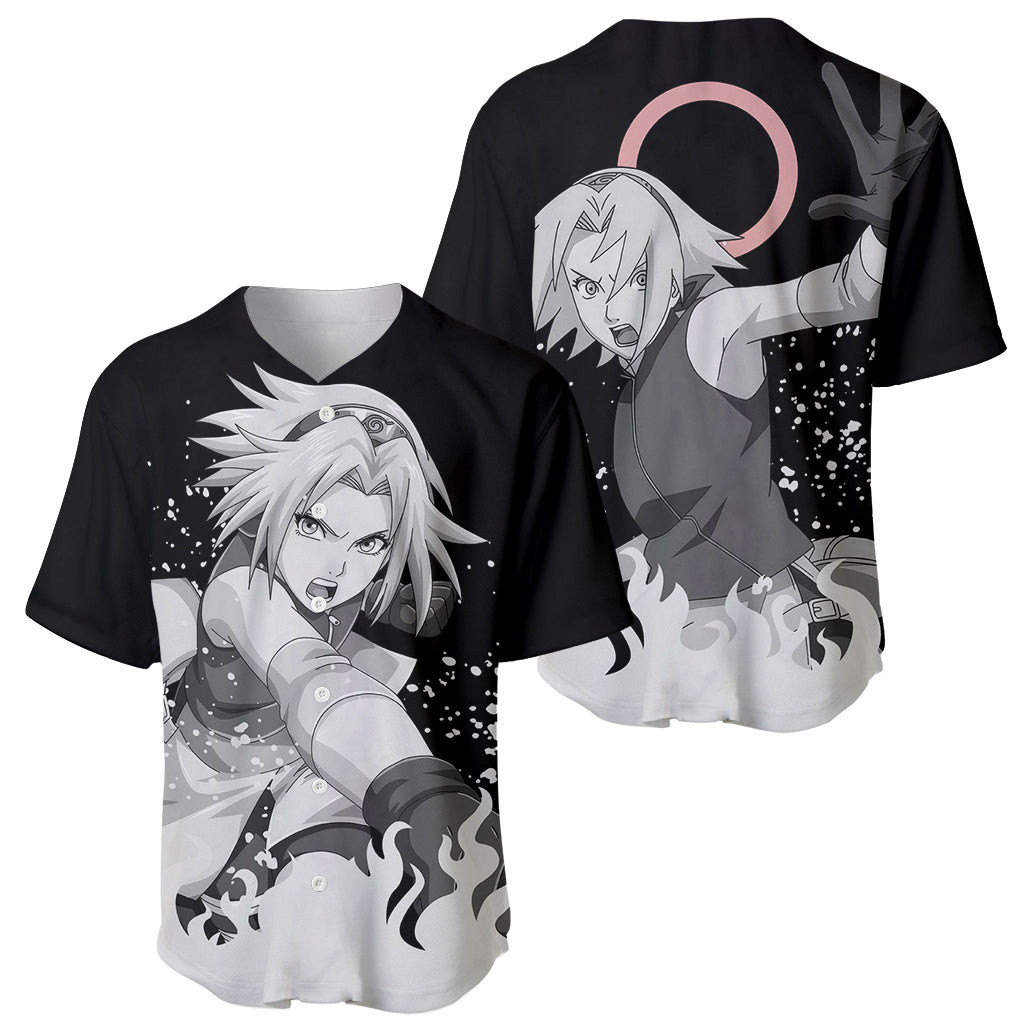 Sakura Haruno Naruto Baseball Jersey 1