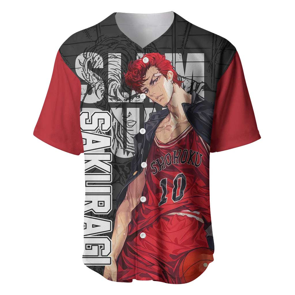 Sakuragi Slam Dunk Baseball Jersey Anime 2