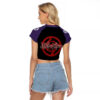 Satoru Gojo Jujutsu Kaisen Raglan Cropped T Shirt Anime Mix Manga 2