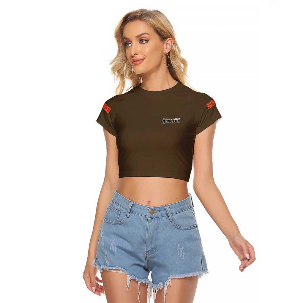 Senshi Delicious in Dungeon Raglan Cropped T Shirt Japan Anime 1