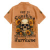 She Is Sunshine Sunflower Skull Hawaiian Shirt 1.jpg