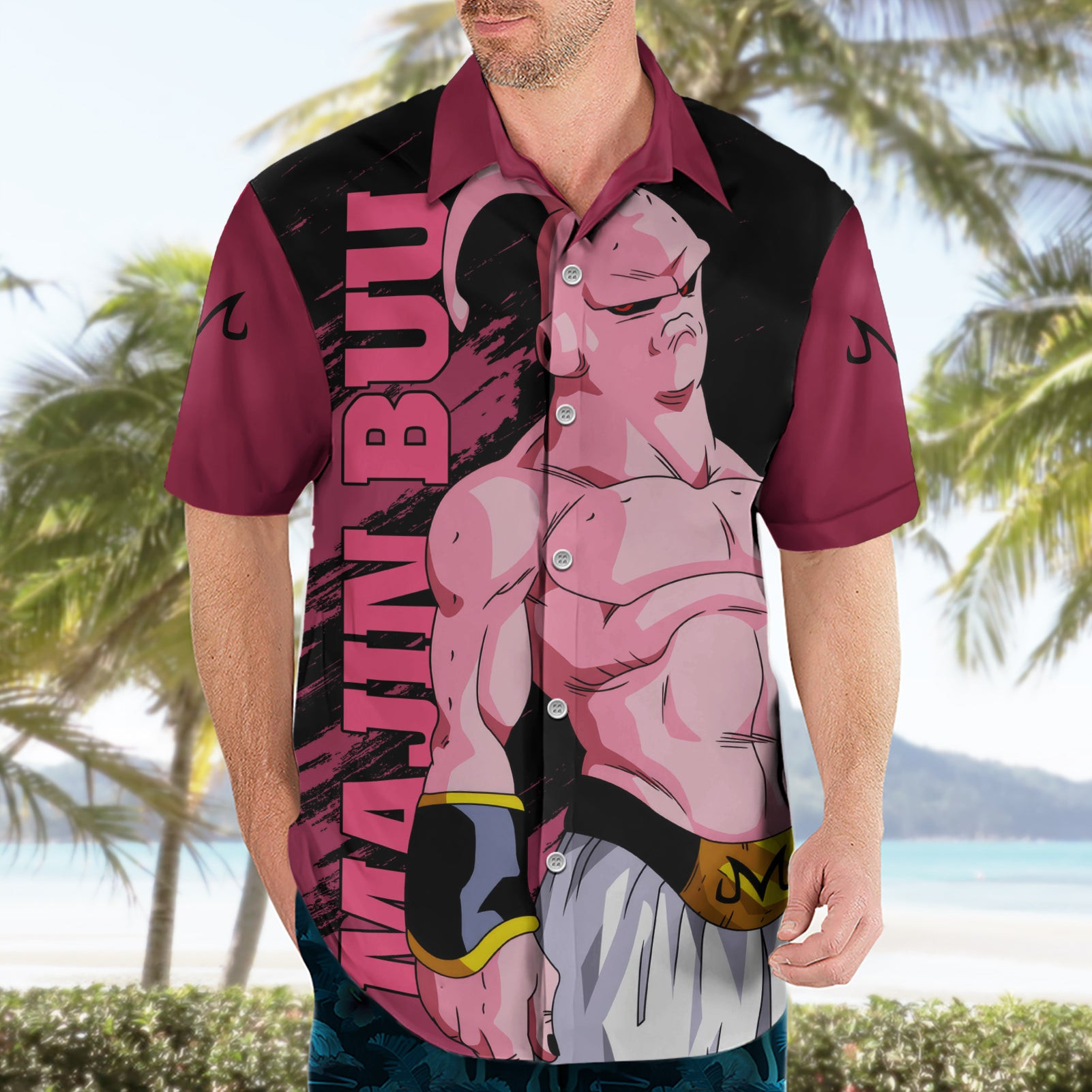 Skinny Majin Buu Hawaiian Shirt 3.jpg