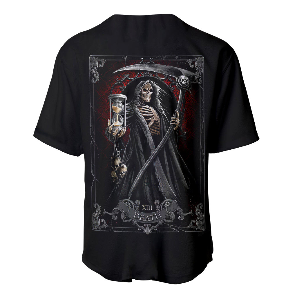 Skull Baseball Jersey Death Reaper Arcana 3