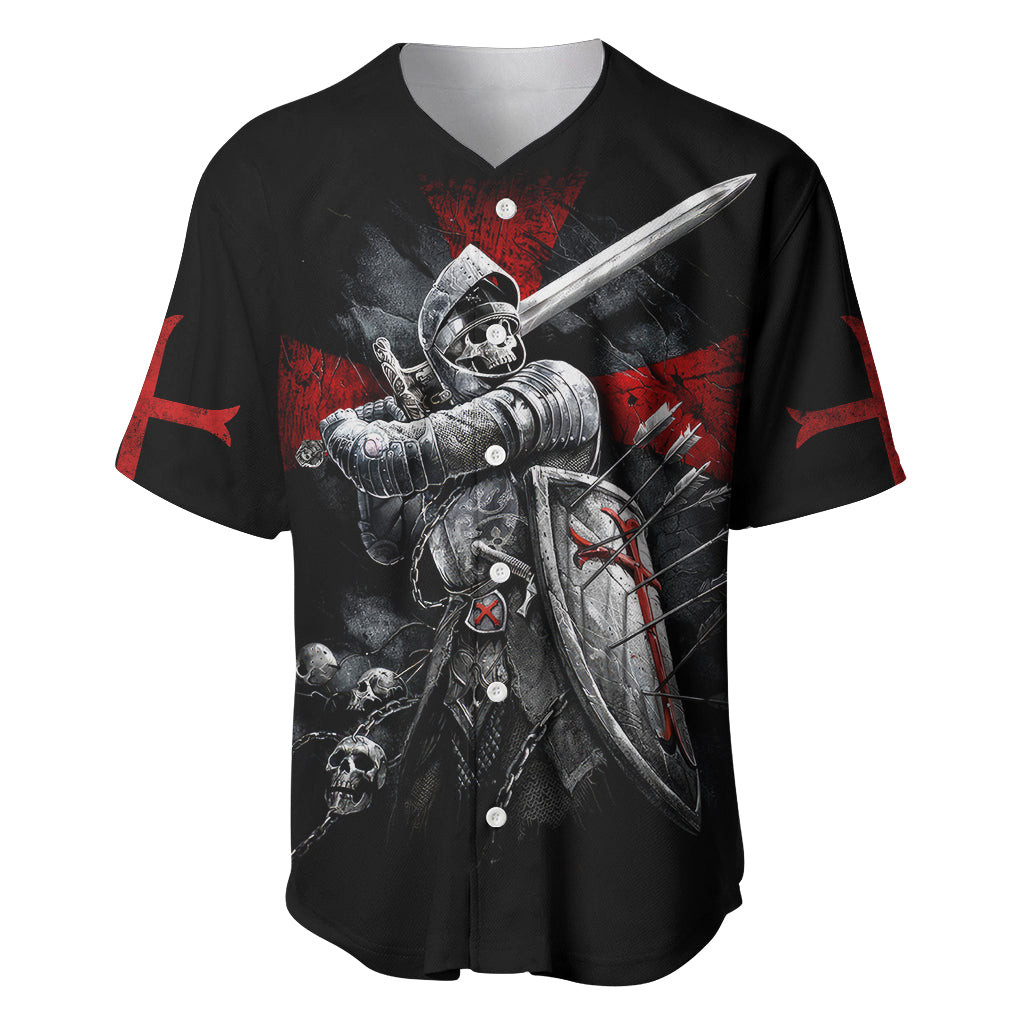 Skull Baseball Jersey Death Skull Crusader 2