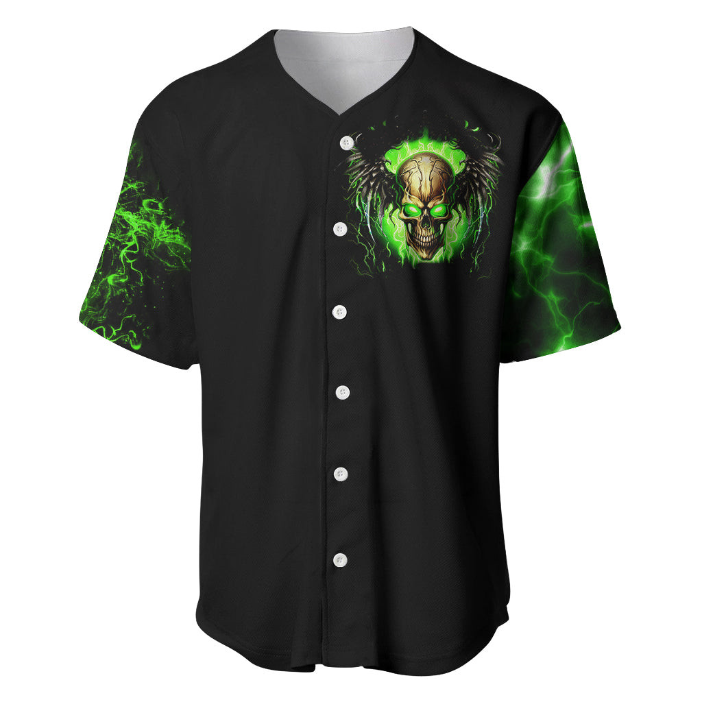 Skull Baseball Jersey Dont Try To Figured Me Out 3