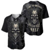 Skull Demon Fantasy Baseball Jersey Time To Unleash A Litte Hell 1