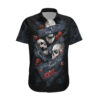 Skull Hawaiian Shirt No See Evil Red Rose Jean 1.jpg