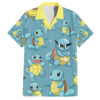 Squirtle Clothes Pattern Style Hawaiian Shirt 1.jpg