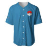 Squirtle Pokemon Baseball Jersey Anime 2