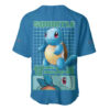 Squirtle Pokemon Baseball Jersey Anime 3