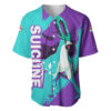 Suicune Pokemon Baseball Jersey Anime 2