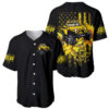 Sunflower Jeep Baseball Jersey American Flag Sunflower Jeep 1