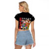 Super Smash Bros Raglan Cropped T Shirt Anime 2
