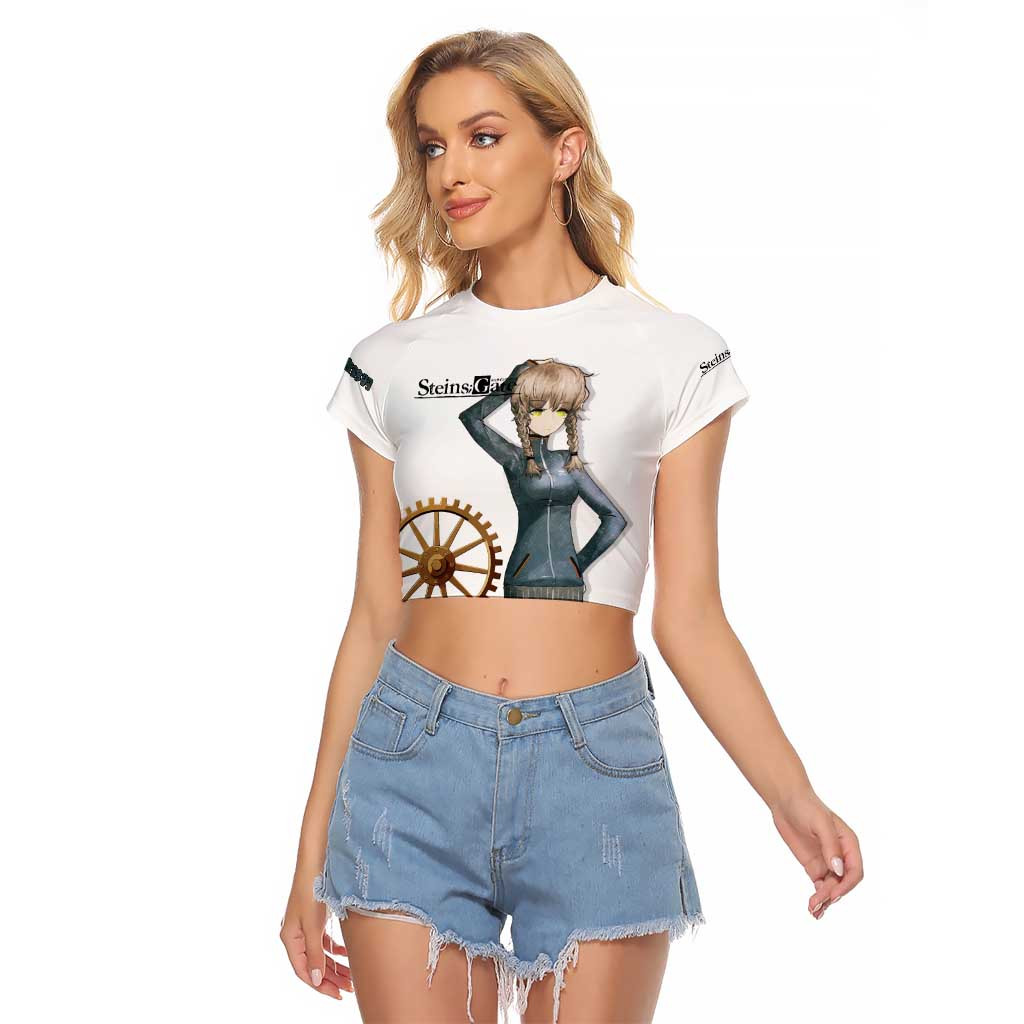 Suzuha Amane Raglan Cropped T Shirt Anime 1