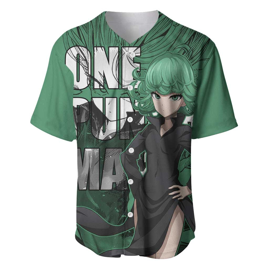 Tatsumaki One Punch Man Baseball Jersey Anime 2