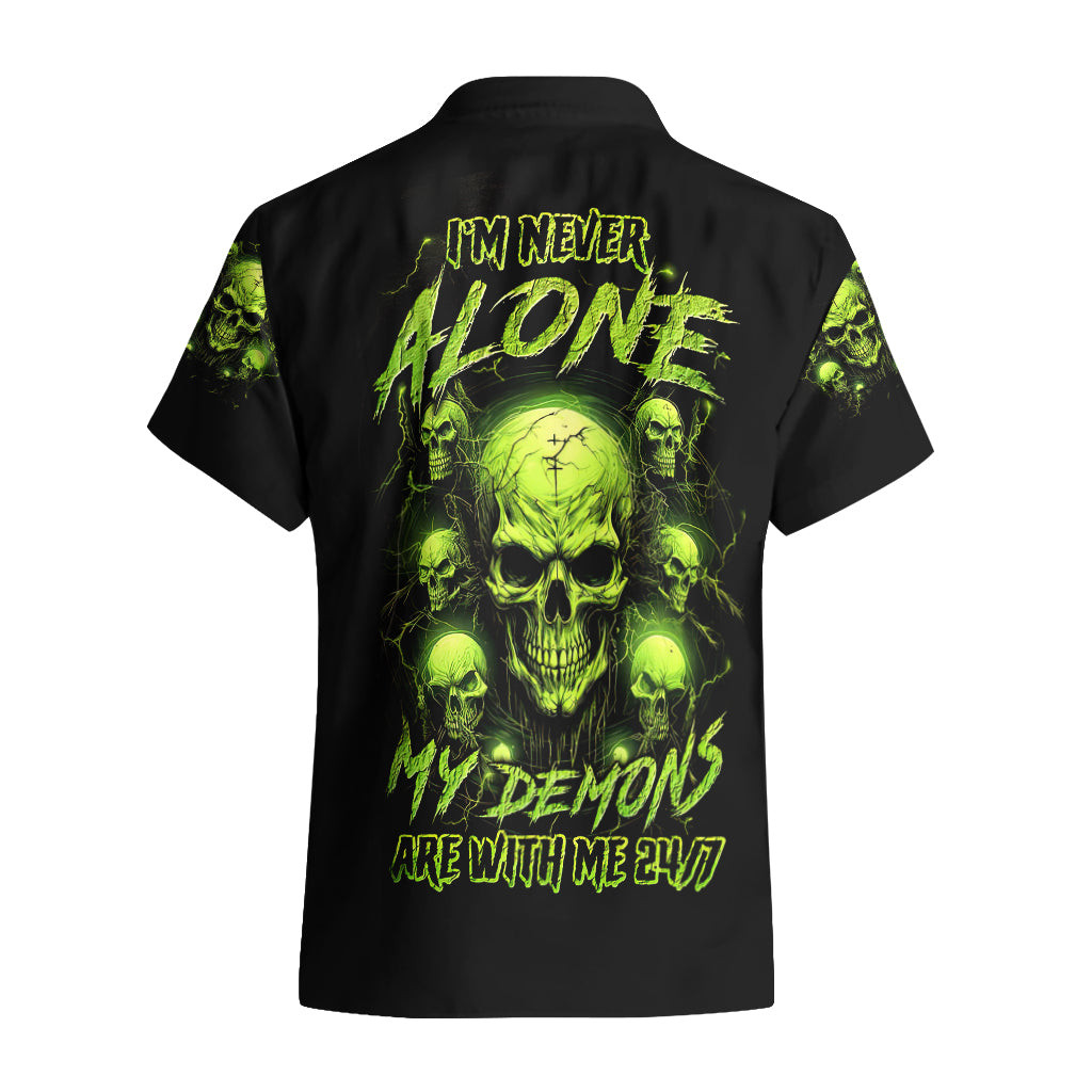 Thunder Skull Hawaiian Shirt Thunder Skull I Never Alone My Demon With Me 247 1.jpg