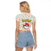 Togepi Pokemon Raglan Cropped T Shirt Anime Mix Pattern 2