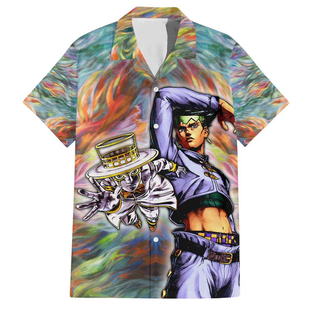 Trippy Rohan Kishibe Heavens Door Jojos Bizarre Hawaiian Shirt Trippy 1.jpg