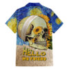 Van Gogh Style Skull Hawaiian Shirt Hello My Friend 1.jpg