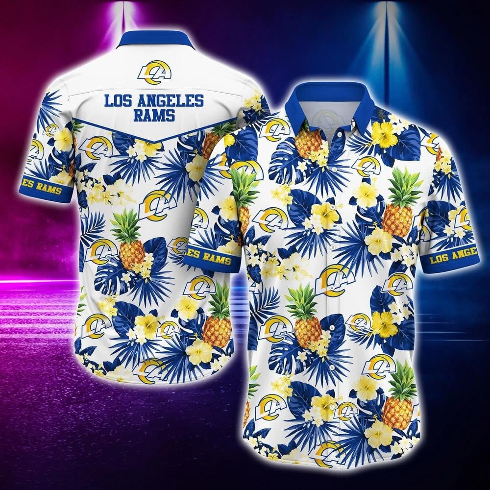 los angeles rams pineapple paradise hawaiian shirt.jpeg