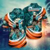 miami dolphins halloween aqua orange hawaiian shirt.jpg