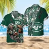 new york jets tropical gridiron hawaiian shirt.webp