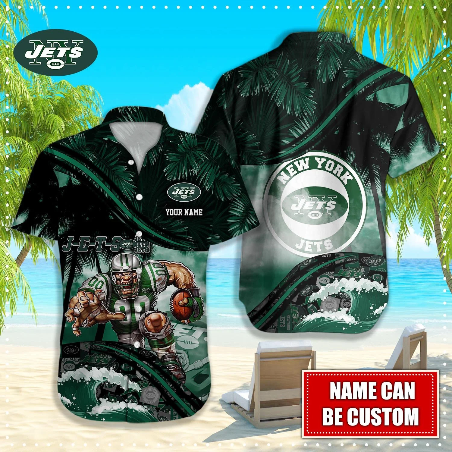 personalized new york jets tropical beast hawaiian shirt.webp