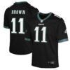 a.j. brown philadelphia eagles nike youth game jersey black 3925 aocok.jpg