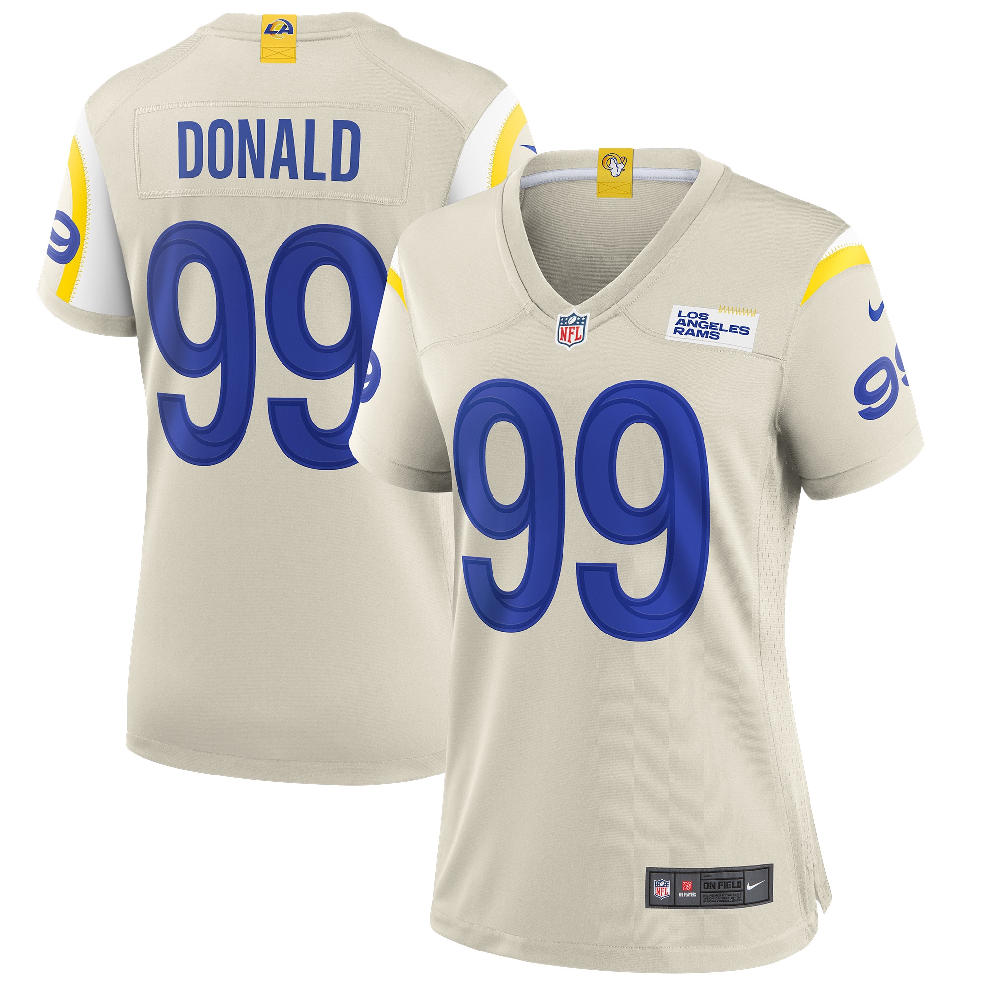 aaron donald los angeles rams nike womens player game jersey bone 9339 er21j.jpg