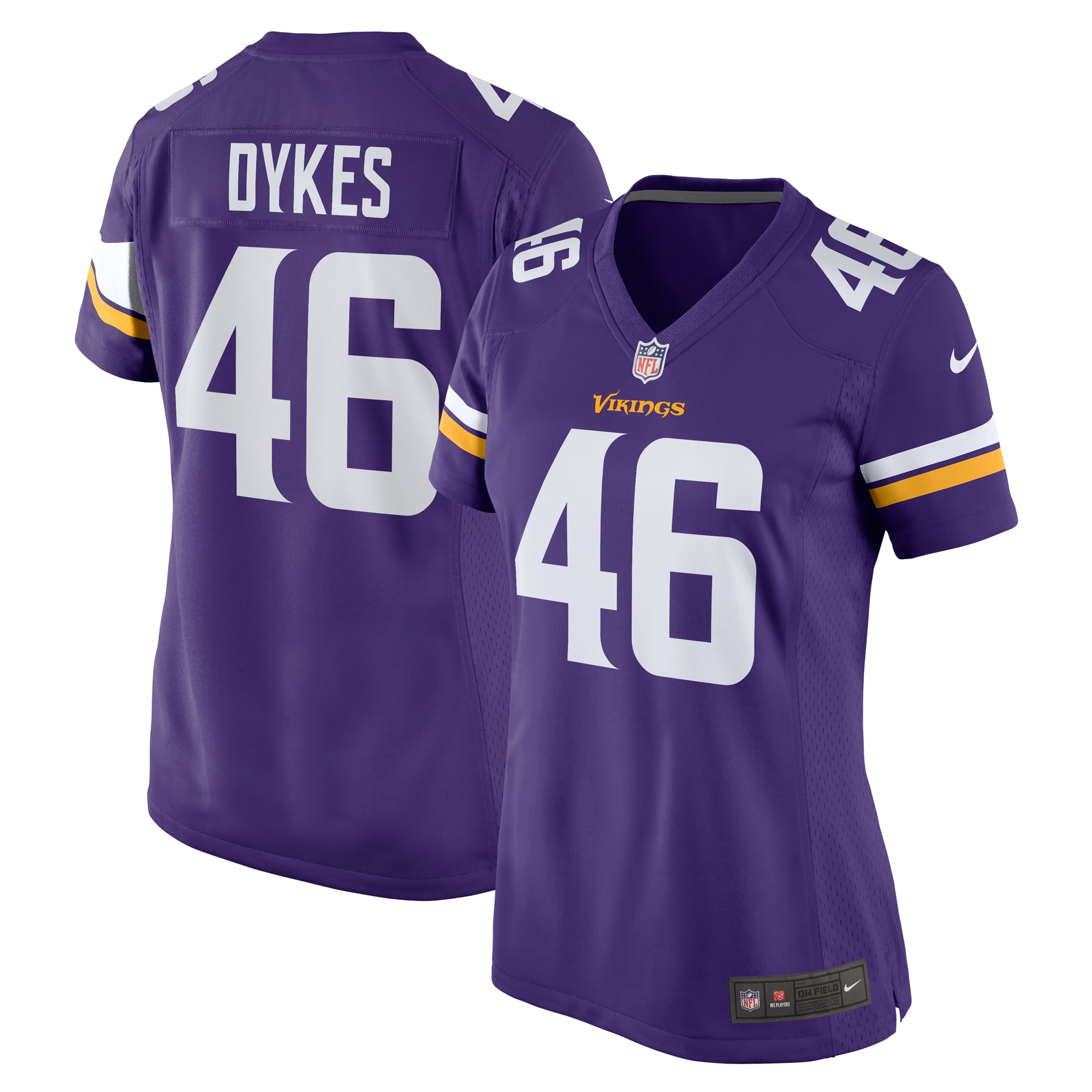 aaron dykes minnesota vikings nike womens team game jersey purple 9874 7elrn.jpg