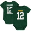 aaron rodgers green bay packers newborn 26amp infant team player bodysuit green 1466 bpoyr.jpg