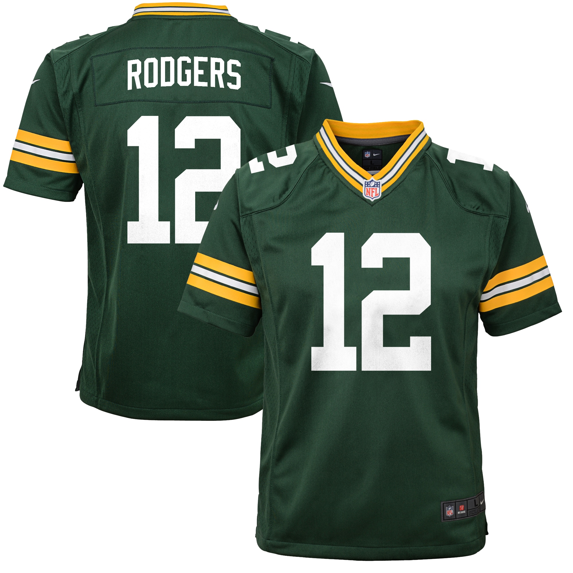aaron rodgers green bay packers nike youth game jersey green 1078 tfbjr.jpg