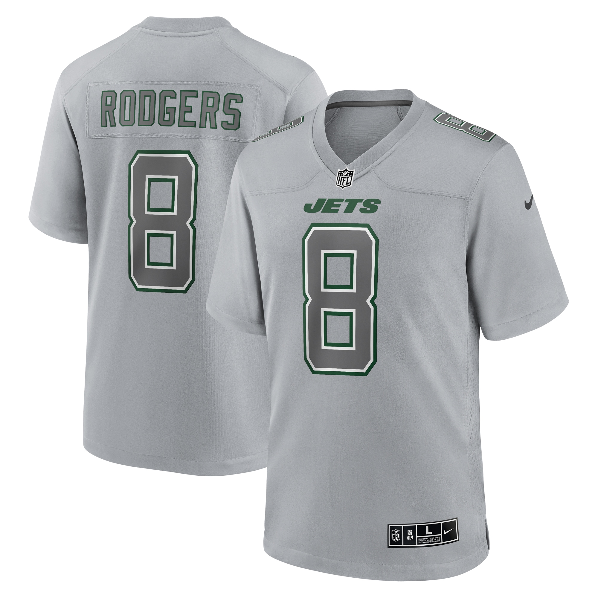 aaron rodgers new york jets nike atmosphere fashion game jersey heather gray 6536 aju44.jpg