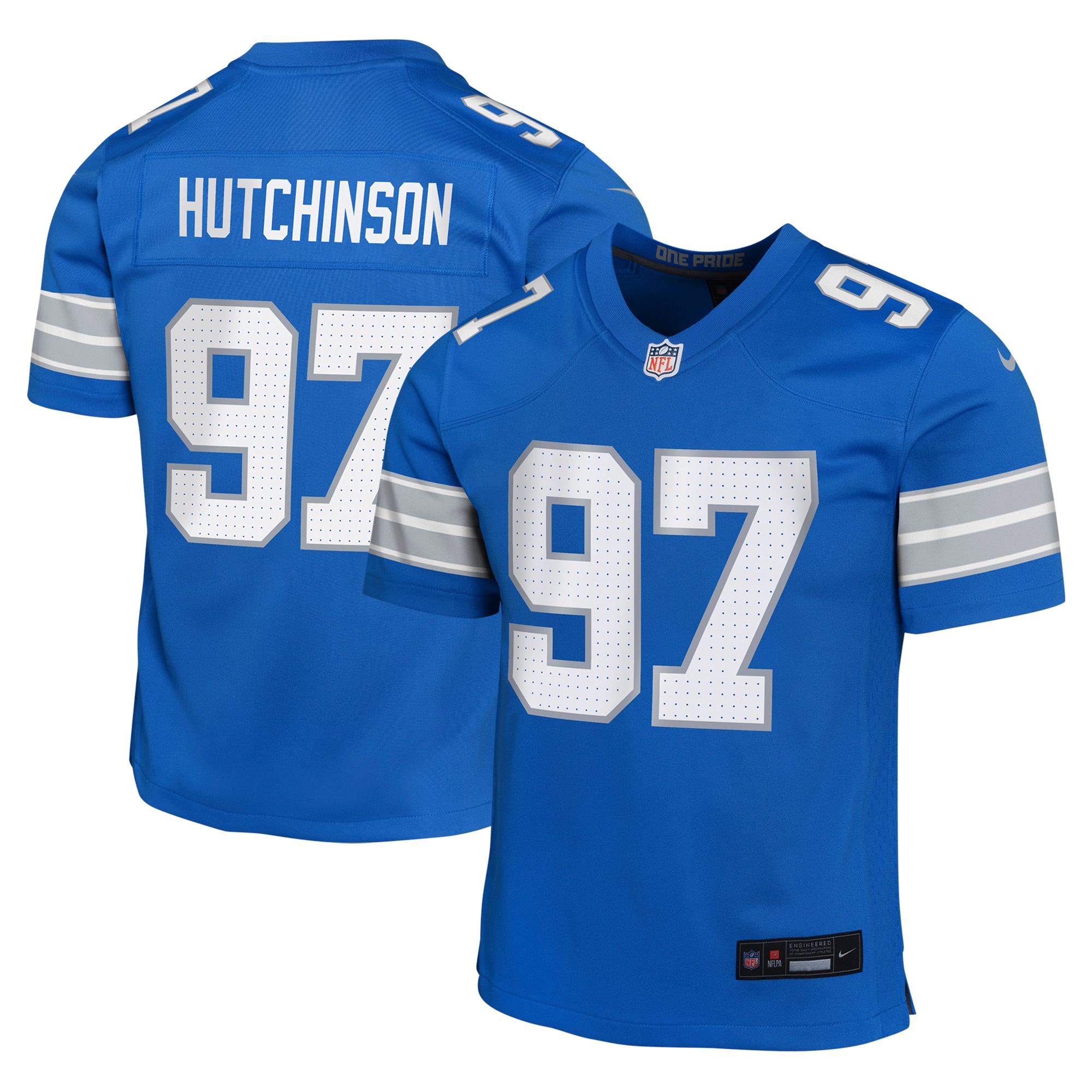 aidan hutchinson detroit lions nike youth team player game jersey blue 9207 wiko5.jpg